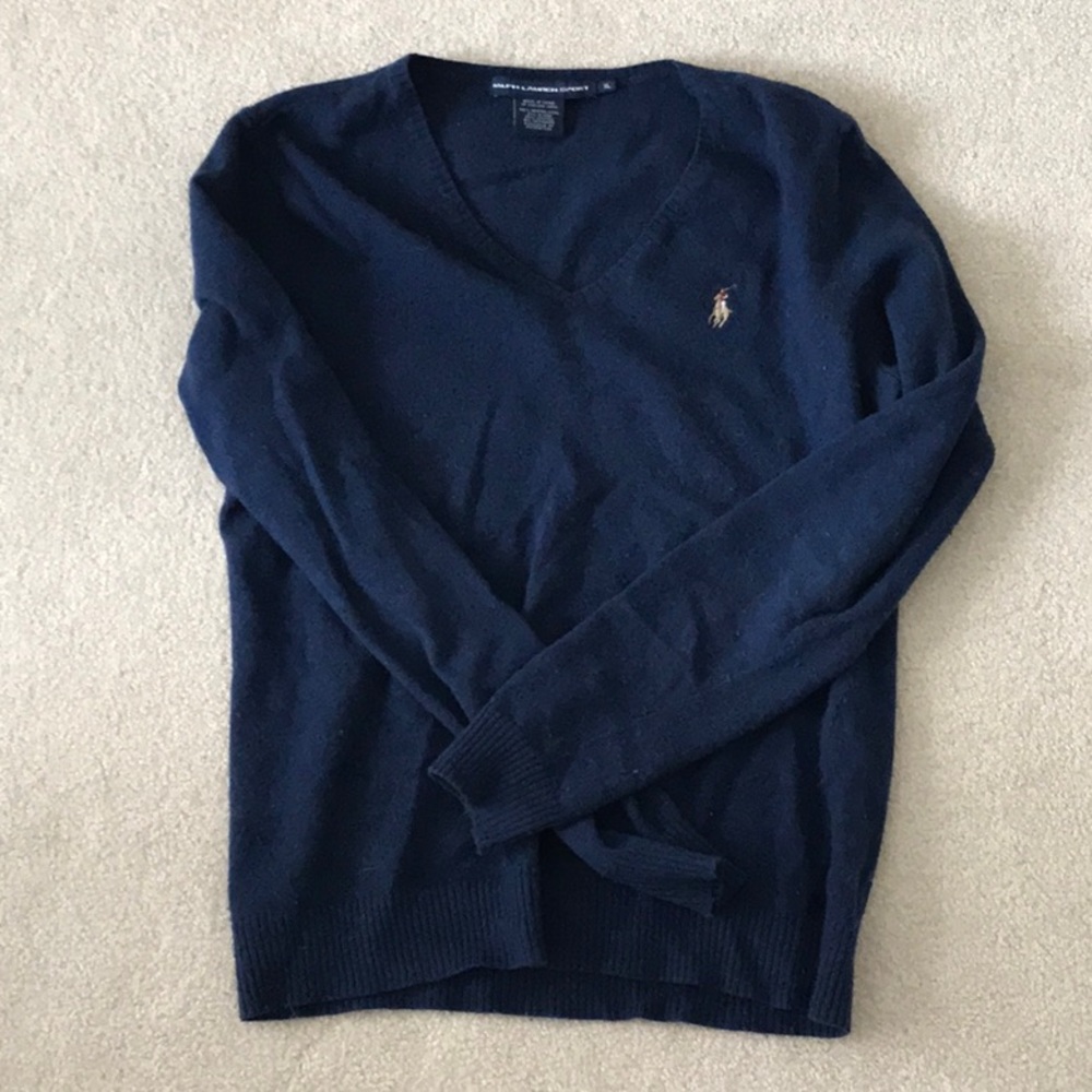 Ralph Lauren Navy Sweater